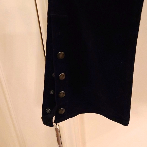 Rugby Ralph Lauren Black Velvet Pants - Picture 4 of 5